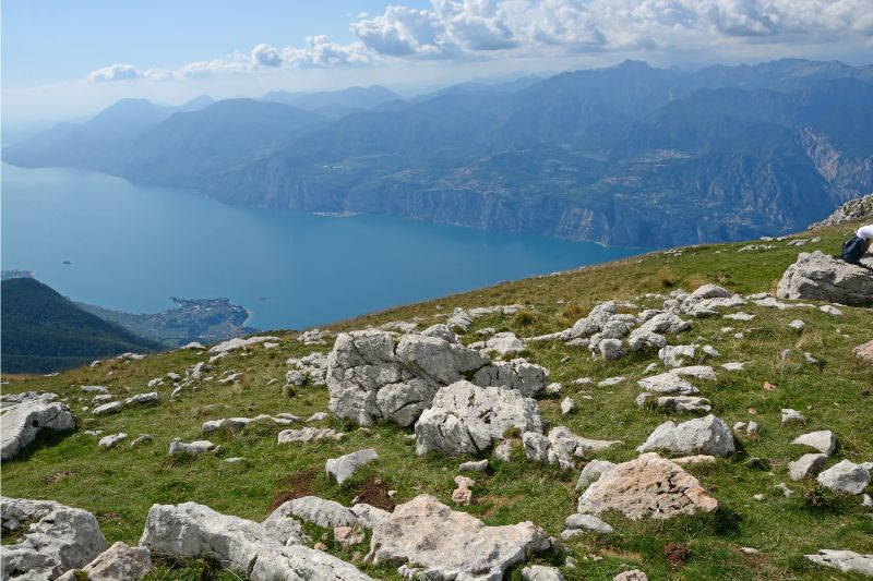 Monte Baldo e panorama sul Lago di Garda